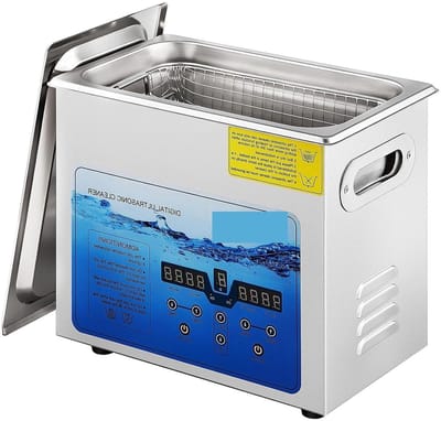 Ultrasoonreiniger - Schoonmaakapparaat - Sieraden Reinigen - Instelbare Frequentie - 10L - Zilver