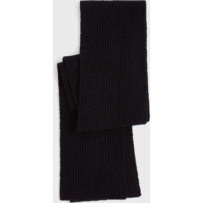 John Varvatos Merino Blend Knit 2x2 Rib Midnight Maat: OS | Handschoenen Outlet | Heren | Zwart