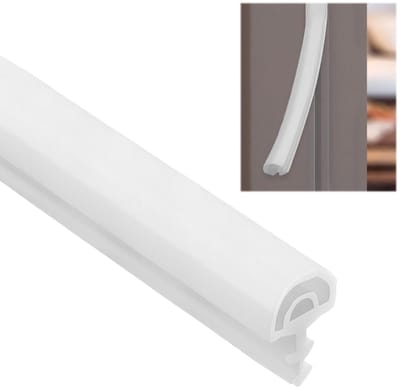 Dailygoods- Deurafdichting Hoogwaardige Afdichtingsband - PVC - Geluidsisolatie - Warmte-isolatie - Vochtbestendig - 10 m Lengte - Afdichtingstape