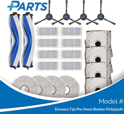 Ecovacs T30 Pro Omni Station (CH2311A) Onderhoudsset (Plus.Parts® alternatief voor DKT080142)