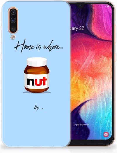 Samsung Galaxy A50 Siliconen Case Nut Home
