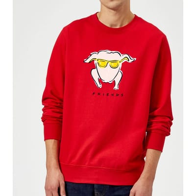 Friends Turkey trui - Rood - S