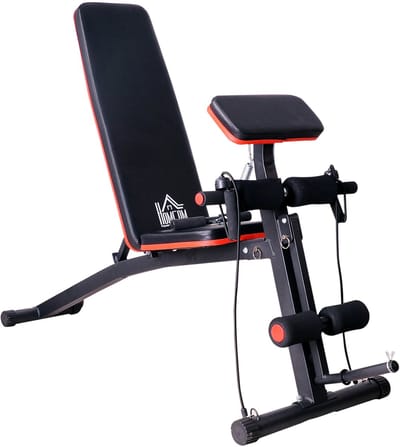 Bankdrukbank verstelbaar – Fitnessbank – Halterbank – Krachttraining bank – Home gym bank – Multifunctionele trainingsbank