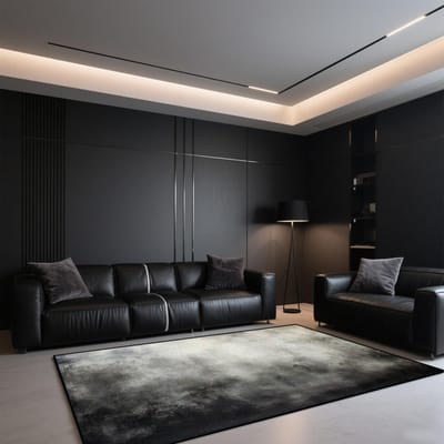 Modern Luxe Tapijt voor Woonkamer Groot Oppervlak Abstracte Decoratie Inkwassing Kleed voor Slaapkamer Kantoor Salontafels Wasbare Matten 60*90cm