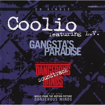 CD COOLIO L.V.  Gangstas Paradise MCADS55104 MCA Soundtrack 1995 US Rap HipHopRB Gebruikt blue