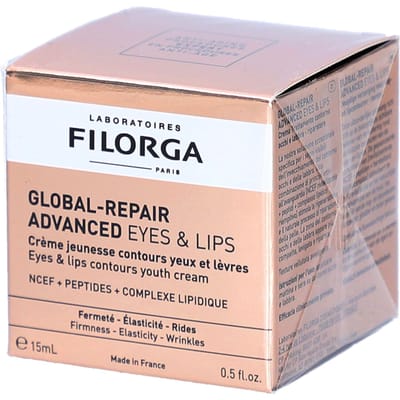 Filorga GLOBAL-REPAIR ADVANCED EYES & LIPS Verjongende oog- en lipcontourbehandeling 15 Crème