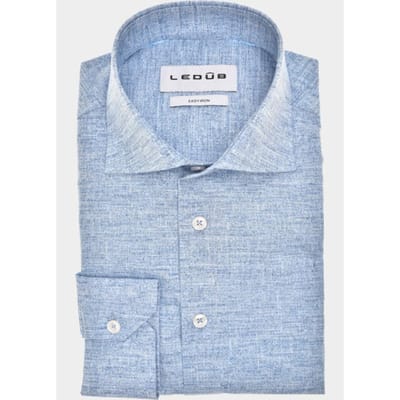 Ledub Business hemd lange mouw Blauw LE24304 MFN5 0143315/140-000-000