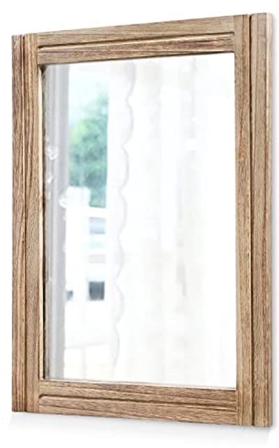 Rustieke Houten Frame Spiegels voor Muur Decoratie in Slaapkamer en Badkamer