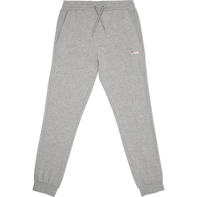 FILA Zory Logo Sweat Pants Medium Grey Melange Size: S | Sweatpants Outlet | Heren | Grijs
