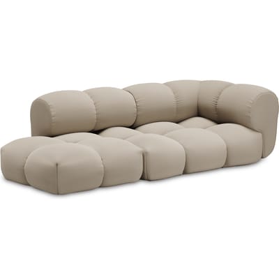 Objekte unserer Tage Sander sofa Design 05 rechts (3-zits) - Seoul 141 beige