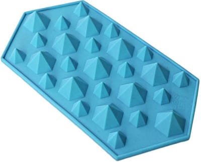 Ijsblokjesvorm Diamant 27 Ijsklontjes - Siliconen Mal - Ijsblokjes Zomer Vakantie - Ijsmal - Handig - Decoratief - Zomer Accessoire - Uniek - Duurzaam - Flexibel - Herbruikbaar - Party Accessoire