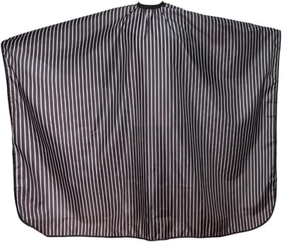 Kapperscape Volwassenen - Kappersjas Styling Cape - Bescherming Kappersbehandelingen - Oliebestendig Stof - 160 x 140 cm - Gestreept