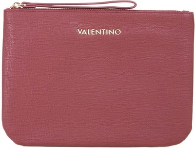 VALENTINO Toilettas Stereo Re Soft Cosmetic Case Rosso Scuro Donkerrood