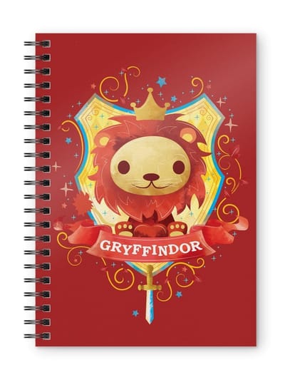 Harry Potter Gryffindor A5 notebook