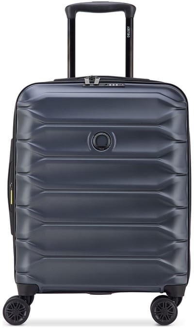 Delsey Paris Meteor 4 wielen Cabinewagen 55 cm met uitbreidingsplooi - Harde bagage - TSA slot - ocean blue