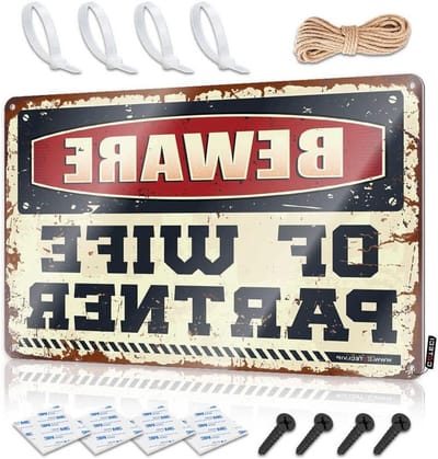 Waarschuwingsbord - Privéruimte bord - Huis bewaken - Duidelijke melding - 20 x 30 cm - Metaal