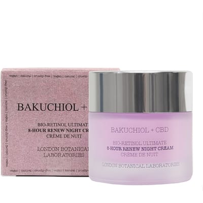 LBL Bakuchiol + CBD Nachtcrème 50 ml – Bio-Retinol 8 Uur Anti-Age