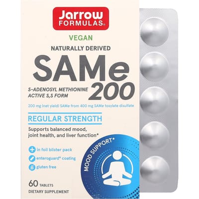 SAM-e 200mg 60 tabletten S-adenosylmethionine | Jarrow Formulas