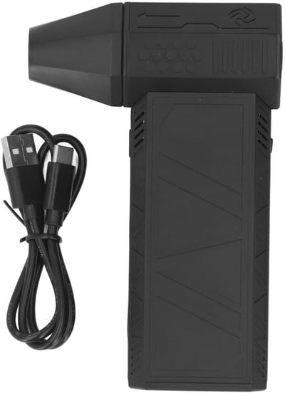 Dailygoody - Borstelloze Jet Fan Blower - Draadloze Luchtblazer - Veiligheidsmaatregelen - Stofverwijdering - 130000RPM Krachtige Motor - Perfect voor