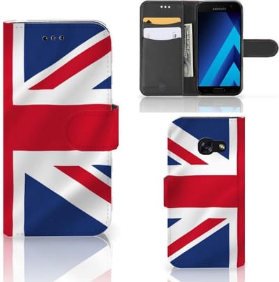 Samsung Galaxy A3 2017 Bookstyle Case Groot-Brittannië
