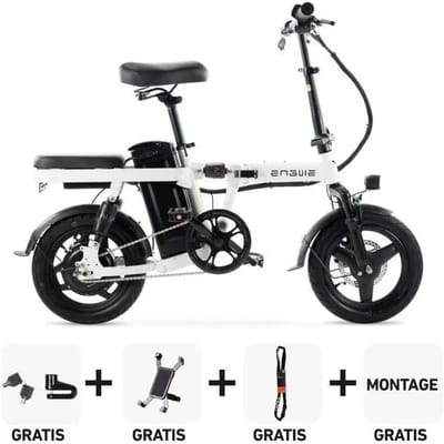 Combi-Deal! | ENGWE T14 Vouwfiets - Wit