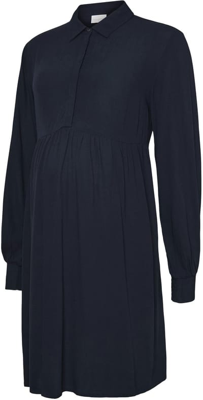 MAMALICIOUS - MLESRA LIA LS WO ABK DRESS 2F - Dames - Mini jurken
