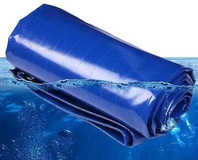 Waterdichte zeildoekhoes 4x6m - 520g/m² Zware Zeildoek voor Buiten - Scheurbestendig en UV-beschermend
