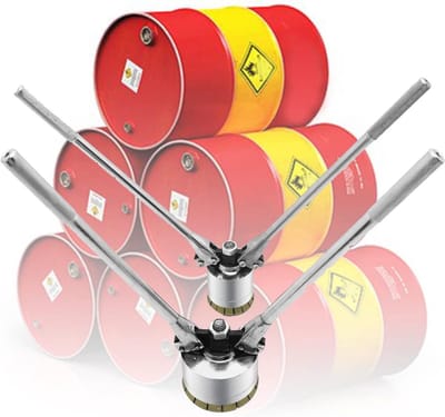 Krimptang Vatdeksels - Sluitklem Vat Sealer - Vaten Afsluiten - 16 Geharde Bekken - 35 & 70 mm - Zilver