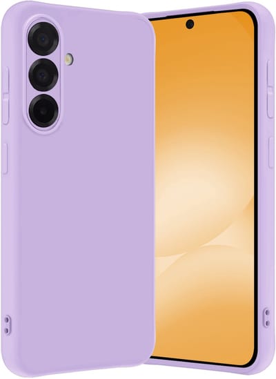Hoes - Geschikt voor Samsung Galaxy A56 - Sterk & Shockproof - Hoesje Cover - Siliconen Case - Lila