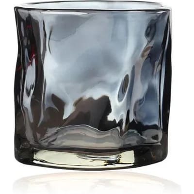 1 Stuks Transparante Glazen Mok Glacier Wijn Whiskey Koffiekop Huishoudelijk Drinken Sap Onregelmatige Vorm Bekers Drinkware 101-200ml
