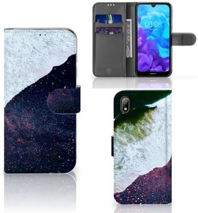 Huawei Y5 (2019) Book Case Sea in Space