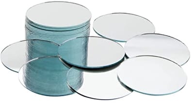 Zelfklevende Spiegeltegels van 8 cm - Perfecte Wanddecoratie voor Thuis