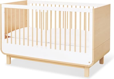Ledikantbed 'Round' - Ombouwbed - Kinderbedje - Massief grenenhout - 145cm x 75cm x 90cm