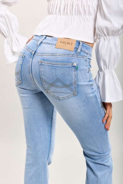 Toxik3 - Jeans 7/8 flared