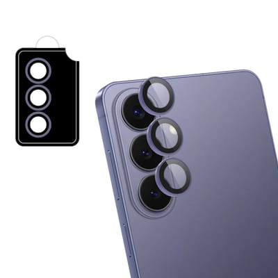 imoshion Camera Lens Protector - Geschikt voor Samsung Galaxy S26 / S26 Plus - 2 Pack - Cobalt Violet