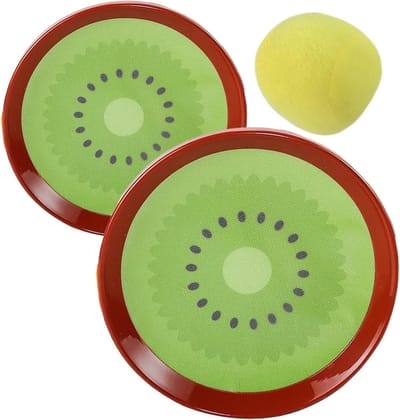Klittenband Balspel - Vangspel Buiten - Outdoor Spelplezier - Duurzaam Materiaal - 25 x 19 x 8 cm - Kiwi