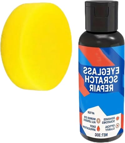 Krasverwijderaar Pasta - Lens Reparatie - Oppervlakken Herstellen - Diep Reinigende Werking - 30 gram - Wit