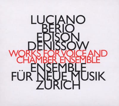 Ensemble Für Neue Musik Zürich - Works For Voice And Chamber Ensem (CD)