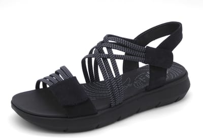 Jana Dames Sandaal - 28766-805 Blauw - Wijdte H - Maat 38