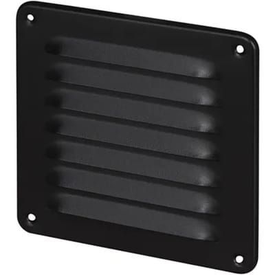 Sencys Schoepenrooster 19,5x19,5cm Mat Zwart