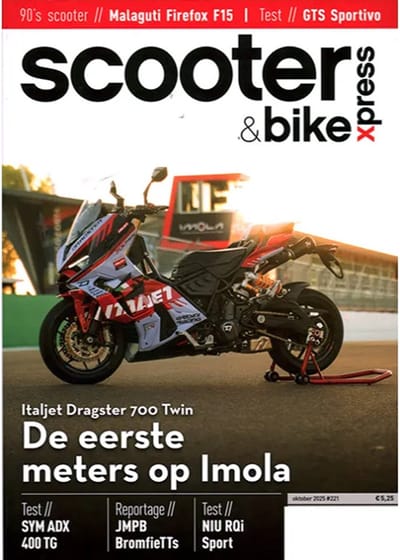 Scooter& bikexpress 221 Magazine Oktober 2025 Imola Italy