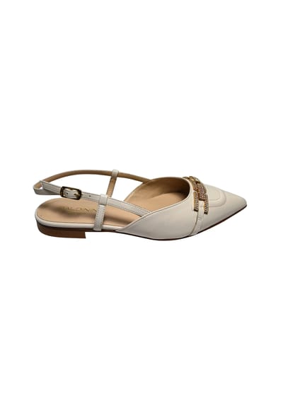 D5F204P1napp9002 Baldinini Shoes Vrouwen Nappa White