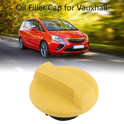 Bouchon de remplissage d'huile avec joint pour Opel Astra Tigra Zafira Vectra Signum 90536291 0650103 black