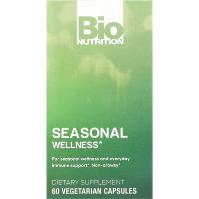 Bio Nutrition, Bien-être Saisonniers, 60 Capsules Végétales
