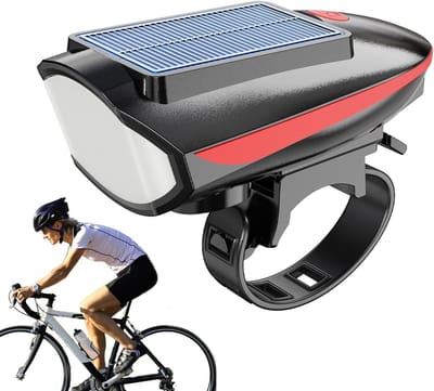 Oplaadbaar Zonnelicht voor Fiets - Milieuvriendelijk LED-Fietslamp met USB Opladen en Waterdicht Ontwerp