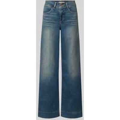 Wide & loose fit jeans van katoenmix model '318'