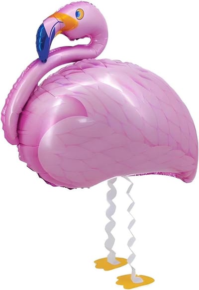Lopende Dierenballon Flamingo - Loopballon voor Feestdecoratie en Kinderverjaardag
