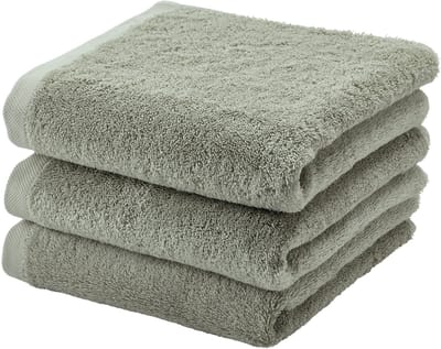 Aquanova handdoek London - 55x100 cm - Set van 3 - Thyme