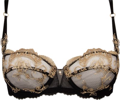 Lise Charmel - Balconette BH - Deesse en Glam - Zwart/Goud - EU 85C / FR 100C