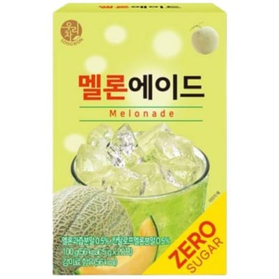 Wooritea SONGWON Suikervrije IJsthee Ades 5g x 20 Zakjes Melonade 20T